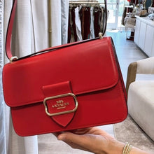 Load image into Gallery viewer, Coach | Women's Red Morgan Handbag with Gold Hardware
