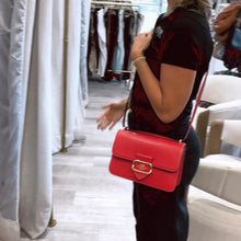 Load image into Gallery viewer, Coach | Women's Red Morgan Handbag with Gold Hardware
