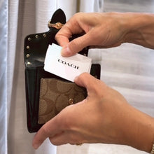 Load image into Gallery viewer, Coach | Women's Black and Brown Georgie Wallet
