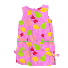 Load image into Gallery viewer, Lilly Pulitzer | Girl's Pink Fruit Print Dress | Size: 4T
