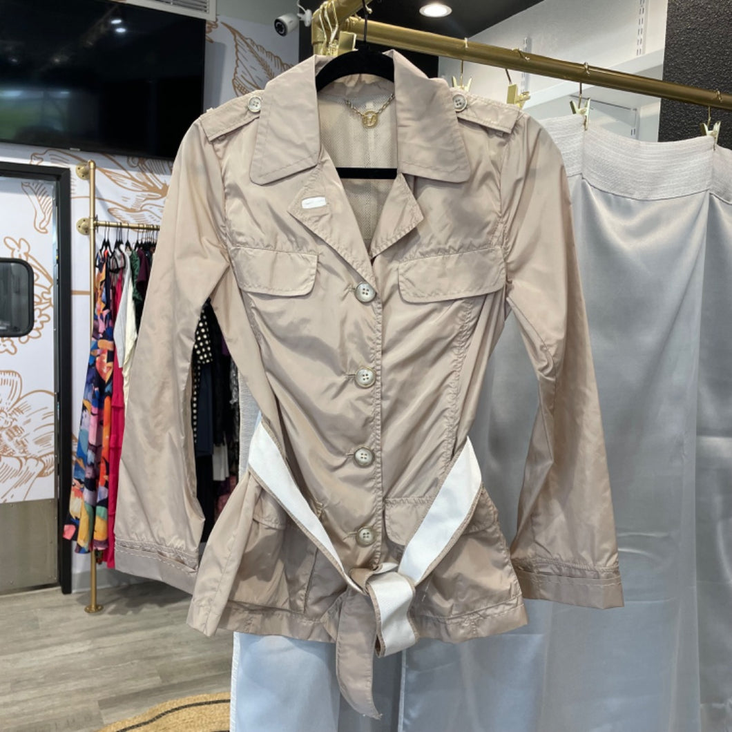Marela Sport | Women's Gold Rain Trench Jacket | Size: 6