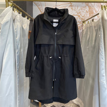 Load image into Gallery viewer, Banana Republic | Women&#39;s Black Anorak Rain Jacket | Size: XL
