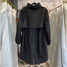 Load image into Gallery viewer, Banana Republic | Women&#39;s Black Anorak Rain Jacket | Size: XL
