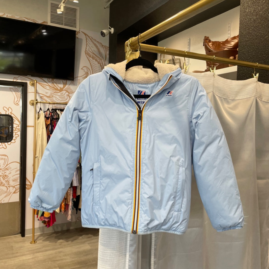 K-Way | Kid's Light Blue P. Le Vrai 3.0 Claude Orsetto | Size: 10Y