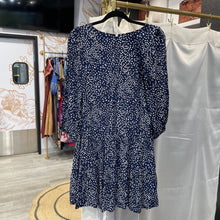 Load image into Gallery viewer, Gap | Women&#39;s Blue and White Polka Dot Long Sleeve Dress | Size: S
