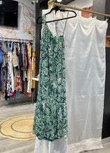 Load image into Gallery viewer, Loft | Women&#39;s Green Floral Print Long Dress | Size: S
