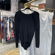 Load image into Gallery viewer, Lululemon | Women&#39;s Black Ribbed Wrap Front Sweater | Size: S
