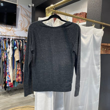 Load image into Gallery viewer, Nike | Women&#39;s Dark Heather Gray Just Do It Pullover Top | Size: S
