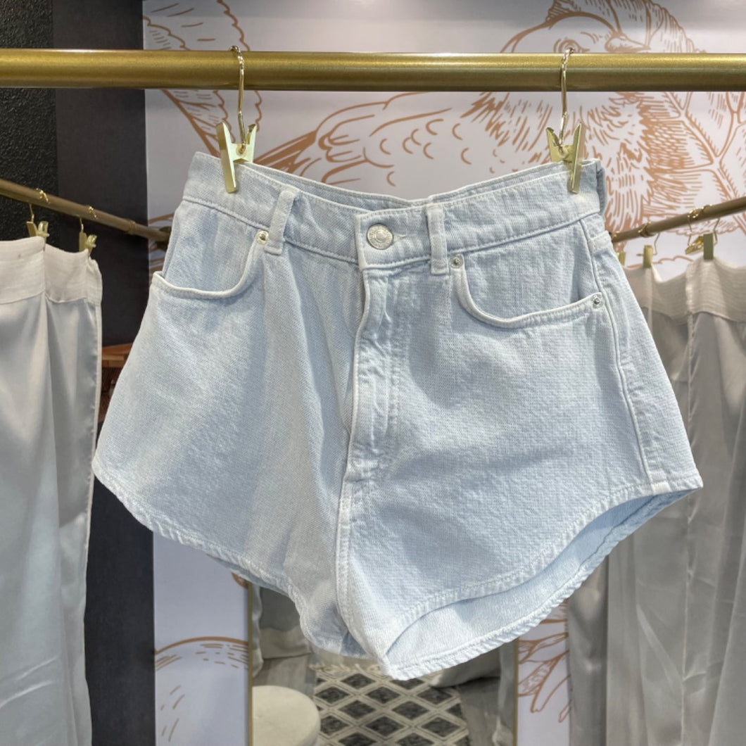 Zara | Women's Light Wash High Rise Shorts | Size: 6