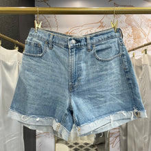 Load image into Gallery viewer, Everlane | Women&#39;s Light Wash Relaxed Shorts | Size: 12
