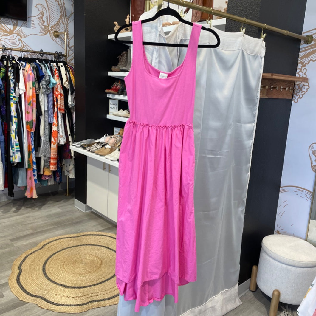 A New Day | Women's Bright Pink Maxi Dress | Size: S