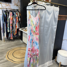 Load image into Gallery viewer, Women&#39;s Pink and Blue Colorful Print Dress | Size: S
