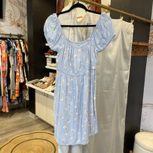 Load image into Gallery viewer, Billabong | Women&#39;s Blue and Floral Print Mini Dress | Size: L
