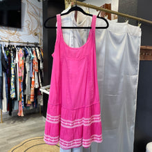 Load image into Gallery viewer, Melissa Odabash | Women&#39;s Bright Pink and White Embroidered Dress | Size: M
