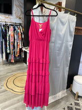 Load image into Gallery viewer, Flying Tomato | Women&#39;s Pink Tier Maxi Dress | Size: M
