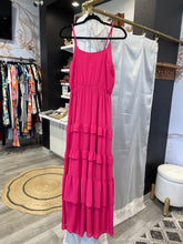 Load image into Gallery viewer, Flying Tomato | Women&#39;s Pink Tier Maxi Dress | Size: M
