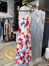 Load image into Gallery viewer, Skies Are Blue | Women&#39;s Floral Print Halter Maxi Dress | Size: M
