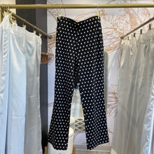 Load image into Gallery viewer, Anthropologie | Women&#39;s Black with White Geometric Print Pull On Pants | Size: S
