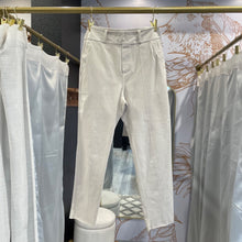 Load image into Gallery viewer, Frank &amp; Eileen | Women&#39;s Cream Pull On Casual Pants | Size: M

