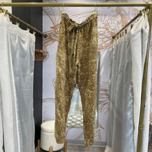 Load image into Gallery viewer, Beachgold | Women&#39;s Animal Print Paperbag Waist Pants | Size: M
