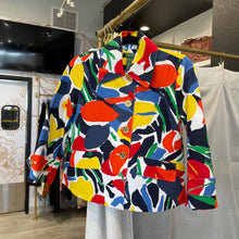Load image into Gallery viewer, Ralph Lauren | Women&#39;s Colorful Button Down Crop Jacket | Size: S
