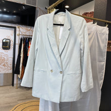 Load image into Gallery viewer, H&amp;M | Women&#39;s Mint Green Blazer Jacket | Size: S
