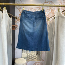 Load image into Gallery viewer, Meli-Melo | Women&#39;s Blue Jean Fit and Flare Skirt | Size: 26
