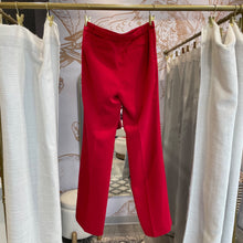 Load image into Gallery viewer, Banana Republic | Women&#39;s Red Wide-Leg Belted Pant | Size: 2
