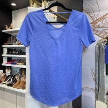 Load image into Gallery viewer, Nike | Women&#39;s Purple Mesh Short Sleeve Active Top | Size: S
