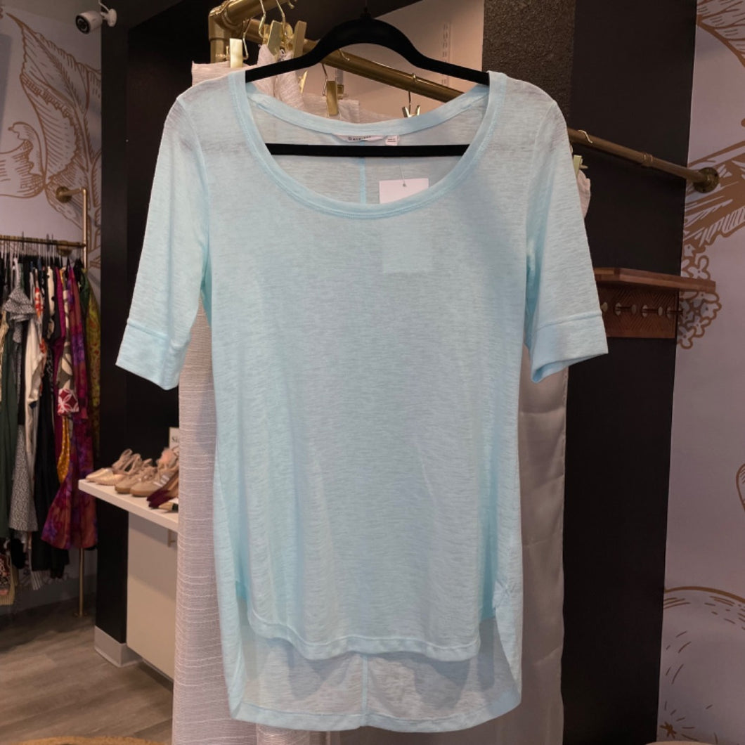 Athleta | Women's Light Blue Short Sleeve Tee | Size: S