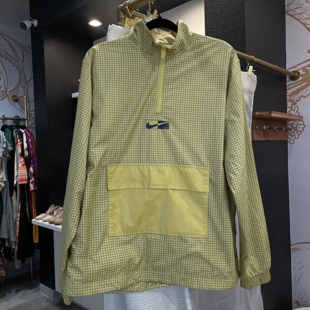 Nike | Women's Yellow and Blue Lightweight Jacket | Size: L