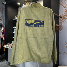Load image into Gallery viewer, Nike | Women&#39;s Yellow and Blue Lightweight Jacket | Size: L
