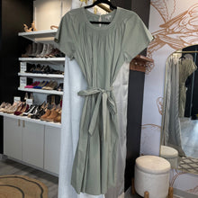 Load image into Gallery viewer, Cremieux | Women&#39;s Green Short Sleeve Tie Waist Dress | Size: S
