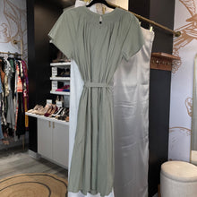 Load image into Gallery viewer, Cremieux | Women&#39;s Green Short Sleeve Tie Waist Dress | Size: S
