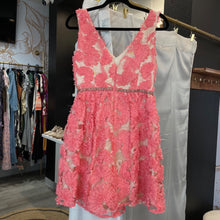 Load image into Gallery viewer, Minuet | Women&#39;s Pink Floral Pattern Mini Dress | Size: S
