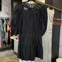 Load image into Gallery viewer, Joie | Women&#39;s Black Short Sleeve Tiered Mini Dress | Size: XS
