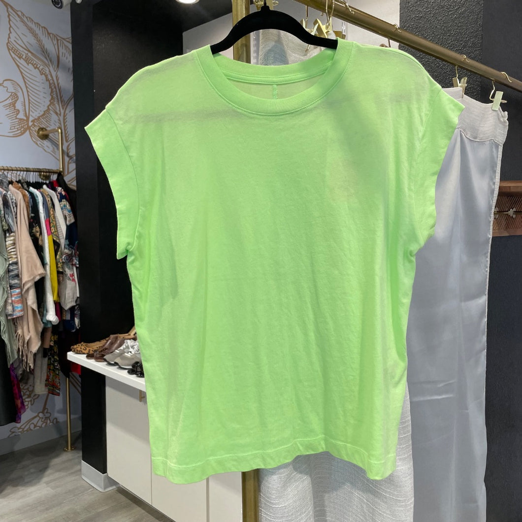 A New Day | Women's Lime Green Short Sleeve Tee | Size: S