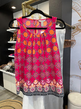 Load image into Gallery viewer, Banana Republic | Women&#39;s Pink and Orange Sleeveless Blouse | Size: S
