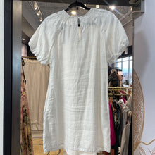 Load image into Gallery viewer, Boden | Women&#39;s White Puff Sleeve 100% Cotton Dress | Size: 4
