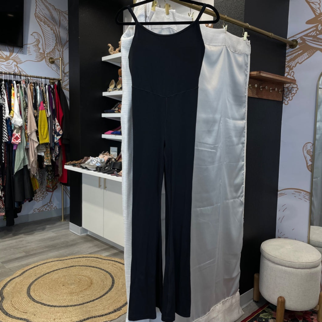 Offline | Women's Black Tank Athletic Workout Set | Size: M