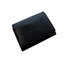 Load image into Gallery viewer, Louis Vuitton | Women's Black EPI Card Pouch
