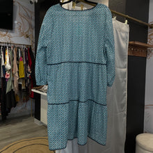 Load image into Gallery viewer, Sundance | Women&#39;s Blue Pattern Tassel Front Dress | Size: L
