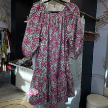Load image into Gallery viewer, Saints &amp; Hearts | Women&#39;s Pink and Green Floral Print Dress | Size: L
