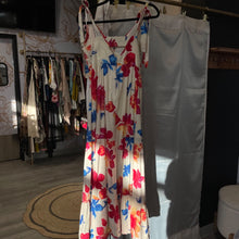Load image into Gallery viewer, Skies Are Blue | Women&#39;s Floral Print Halter Maxi Dress | Size: M
