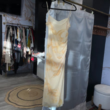 Load image into Gallery viewer, Zara | Women&#39;s Long Ruche Flower Print Maxi Mesh Dress | Size: S
