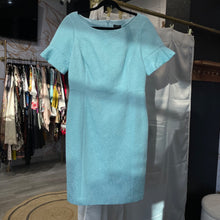 Load image into Gallery viewer, Talbots | Women&#39;s Blue Tapestry Short Sleeve Dress | Size: 8
