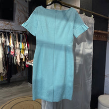 Load image into Gallery viewer, Talbots | Women&#39;s Blue Tapestry Short Sleeve Dress | Size: 8
