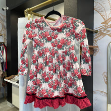 Load image into Gallery viewer, Matilda Jane | Girl&#39;s Red Rose Long Sleeve Dress | Size: 8Y
