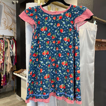 Load image into Gallery viewer, Matilda Jane | Girl&#39;s Blue and Red Strawberry Dress | Size: 6Y
