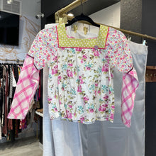 Load image into Gallery viewer, Matilda Jane | Girl&#39;s Pink Floral Print Long Sleeve Top | Size: 10Y
